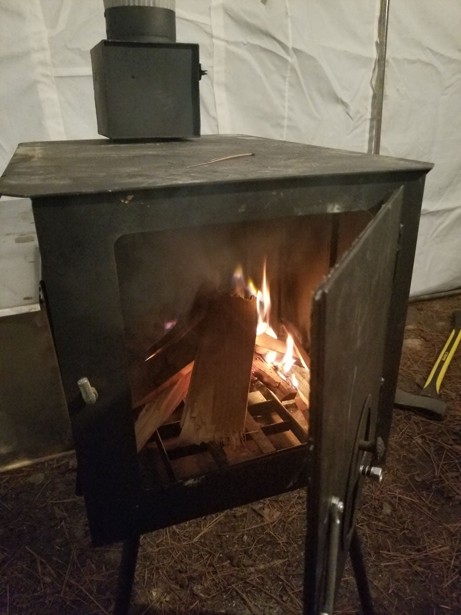 Setting-Up Your Wall Tent Stove