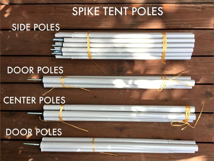 Selkirk Spike Tent - Tent, Frame, Floor, & Fly